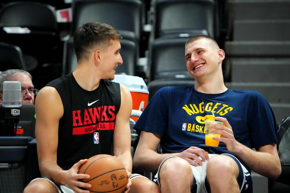 Bogdan Bogdanović i Nikola Jokić